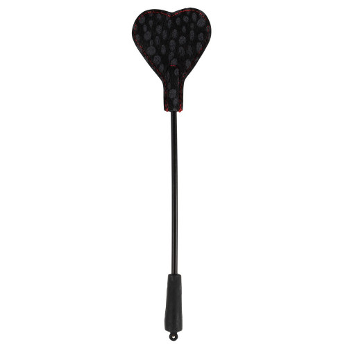 Bad Kitty Heart Mini Crop - Frustino, Nero,...