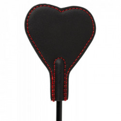 Bad Kitty Heart Mini Crop - Frustino, Nero, Similpelle, 25 cm