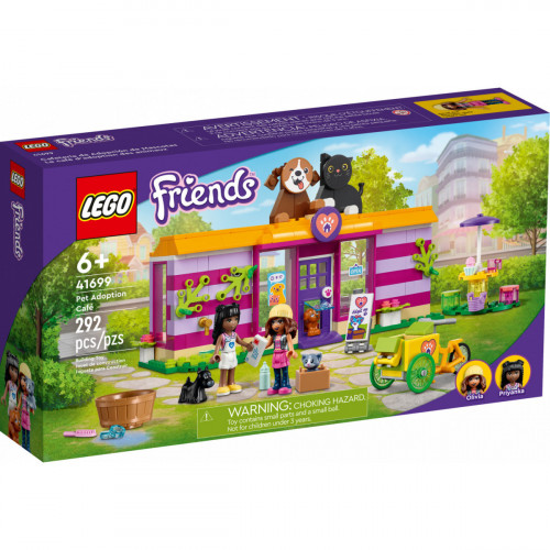 Lego Friends 41699 - Il Caffè di Adozione dei...