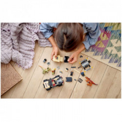 Lego Jurassic World 76951 - Trasporto del Piroraptor e del Dilofosauro