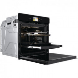 Whirlpool W11I OM1 4MS2 H - Forno da Incasso Autopulente, 6° Senso, Termosonda, 73 Litri, A+
