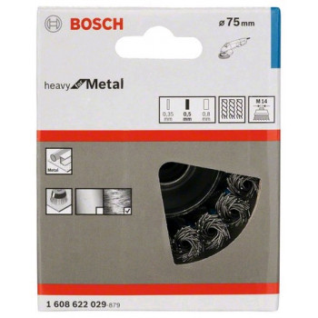 Bosch Spazzol a tazza 75mm 2