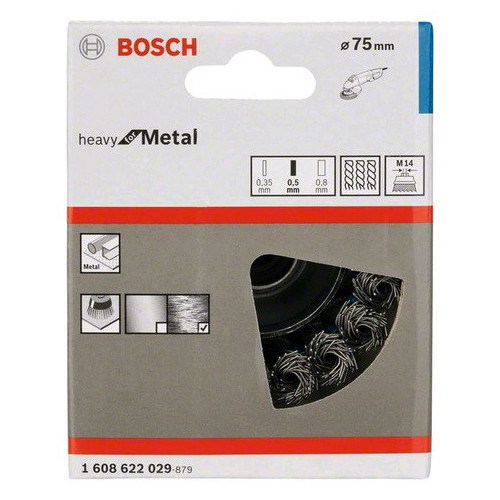 Bosch Spazzol a tazza 75mm