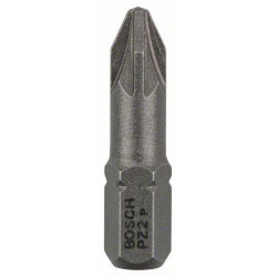 Bosch Bit di avvitamento extra duro PZ 2, 25 mm