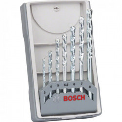 Bosch Professional 2607017079 - Set da 7 Punte da Trapano per Mattone