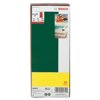 Bosch 25 fogli abrasivi...