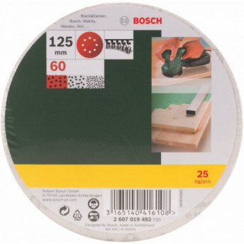 Bosch 25 fogli abrasivi...