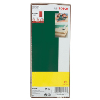 Bosch - 25 Fogli Abrasivi...