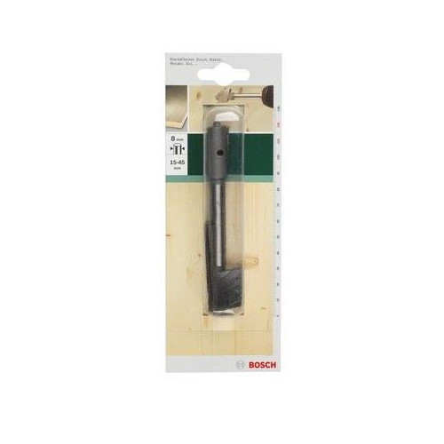 Bosch Punta a testa piatta per legno regolabile...