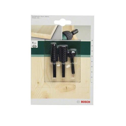 Bosch Set da 3 pz frese per legno e metalli non...