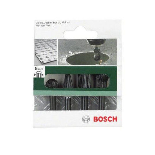 Bosch Set da 4 pz frese per ferro, legno e...