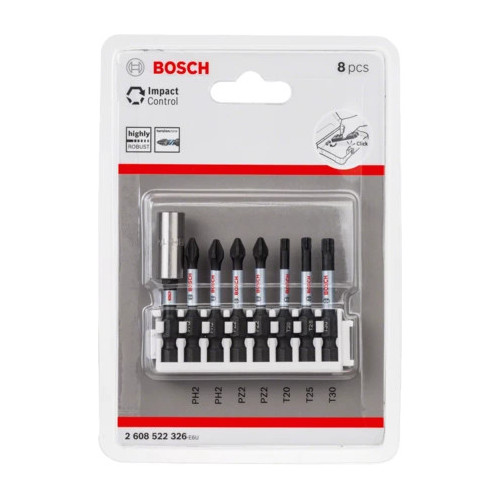 Bosch 2608522326 - Set di Power Impact Control
