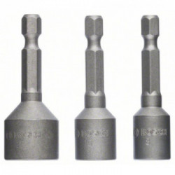 Bosch Confezione di bussole da 3 pz. 50 mm 8, 10, 13 mm