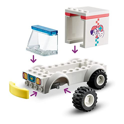 Lego Friends 41694 - Ambulanza della Clinica...