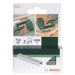 Bosch Graffetta a filo piatto Tipo 57 10.6x1.25x10mm, 1000pz nella confezione