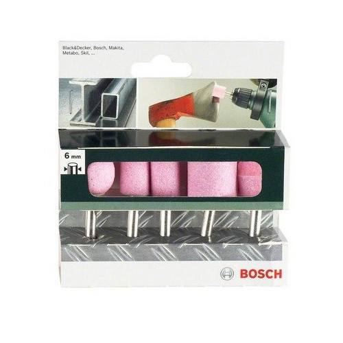 Bosch Set da 5 Mole a gambo, 6 mm, 60 mm, 5pz...