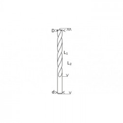 Bosch 2 608 596 308 punta per trapano