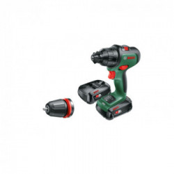 Bosch Advanced Impact 18 - Trapano Battente, 2x18V 2,5Ah W-B, 39 Nm, 2 Batterie Incluse, Codice 06039B5109