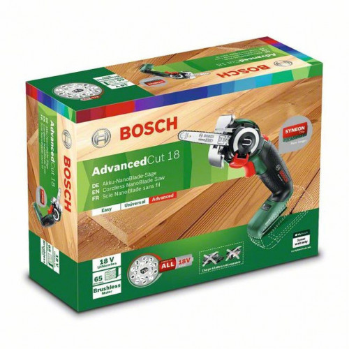 Bosch AdvancedCut 18 - Microsega a batteria,...