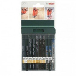 Bosch Set di lame per seghetto alternativo 1 x U111C,U111D,U144D,U101B, 10pz nella confezione