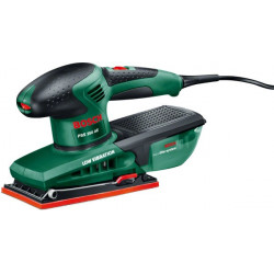 Bosch PSS 250 AE - Levigatrice Orbitale, 250W, Ø Orbita 2 mm,2 5 Fogli Abrasivi Inclusi, 060334020F
