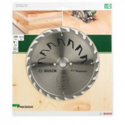 Bosch Lama per sega circolare PRECISION 190x2x20/16,D24, 1pz nella confezione