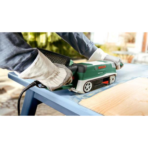 Bosch PBS 75 AE Set - Levigatrice a Nastro, 750W