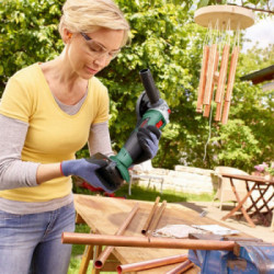 Bosch Advanced Grind 18 - Smerigliatrice Angolare, 18V, Ø Mola 125 mm, 11.500 giri/min