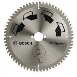Bosch Lama per sega circolare SPECIAL 230x2x30/-,D64, 1pz nella confezione