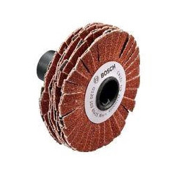 Bosch Mola lamellare flessibile - Accessori di sistema PRR 250 ES, 15 mm, grana 80