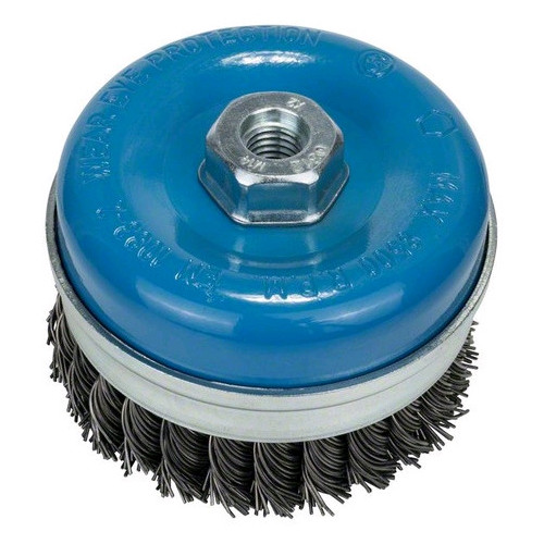 Bosch spazzola a tazza 75mm, filo 0,5mm per...