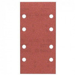 Bosch Set di fogli abrasivi per levigatrici orbitali, 10 pz. 93 x 185, 180