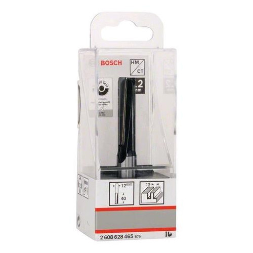 Bosch Fresa Extralunga per Scanalature 12x12x40