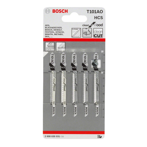 Bosch Lama per seghetto alternativo T 101 AO