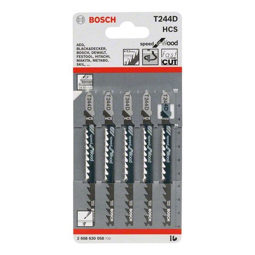Bosch lama per seghetto alternativo T 244 D