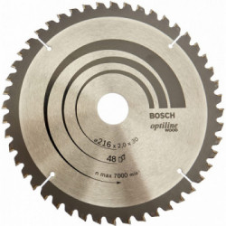 Bosch 2608640432 - Lama Troncatrice Optiline 216x30 48 D
