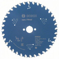Bosch Lama per sega circolare Expert for Wood 165 x 20 x 2,6 mm, 36
