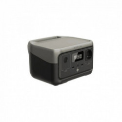 EcoFlow RIVER 2 Generatore Alimentatore mobile, Batteria , capacità 256Wh, uscita 300W, 5 porte, ricarica 1           