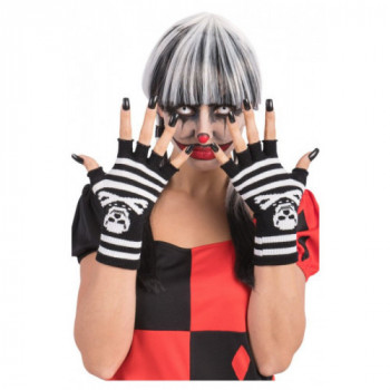 Guanti neri di lana senza... 2