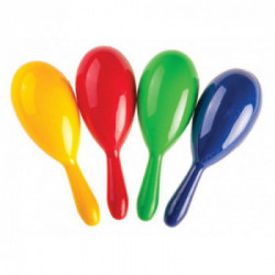 1 maracas col.ass. in busta c/cav.