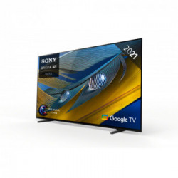 Sony BRAVIA XR-55A80J - Smart TV OLED 55 pollici, 4K ultra HD, HDR, con Google TV (Nero, Modello 2021)