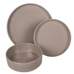 Villa D'Este Home Tivoli 'Gourmet', Servizio Tavola 12 pezzi, Grey