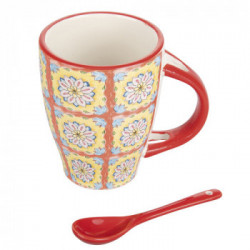 Villa D'Este Home Tivoli 'Infinito Favignana', Tazza con Cucchiaino