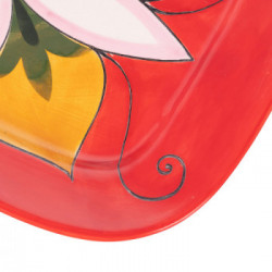 Villa D'Este Home Tivoli 'Infinito Le Isole', Piatto da Portata Rettangolare 37,5x30,5 cm