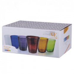 Villa D'Este Home Tivoli 'Cancun', Set 6 Bicchieri Acqua Assortiti