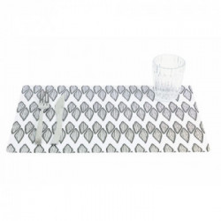 Villa D'Este Home Tivoli 'Afro', Set 6 Tovagliette Double Face 3 decori