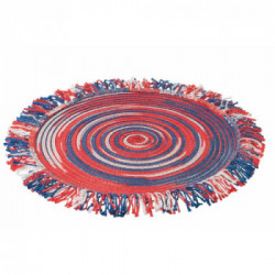 Villa D'Este Home Tivoli 'Santiago', Tovaglietta Tonda con Frange