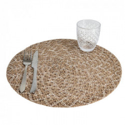 Villa D'Este Home Tivoli 'Chocolate', Set 4 Tovagliette Assortita