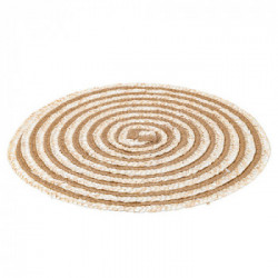 Villa D'Este Home Tivoli 'Spiral Chocolate', Set 6 Tovagliette Tonde Assortite