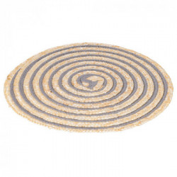 Villa D'Este Home Tivoli 'Spiral Stones', Set 4 Tovagliette Tonde Assortite